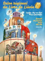 visuel de l'événement Salon régional du livre de Liévin