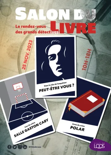 visuel de l'événement Salon du livre de Loos