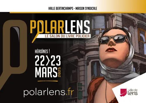 visuel de l'événement Salon du livre policier à Lens (PolarLens)