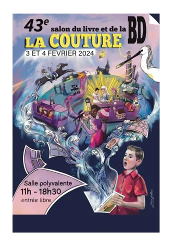 visuel de l'événement Salon du livre de La Couture
