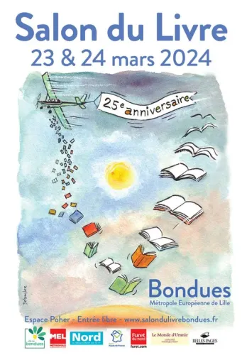 visuel de l'événement Salon du livre de Bondues