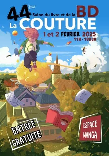 visuel de l'événement Salon du livre et de la BD à La Couture