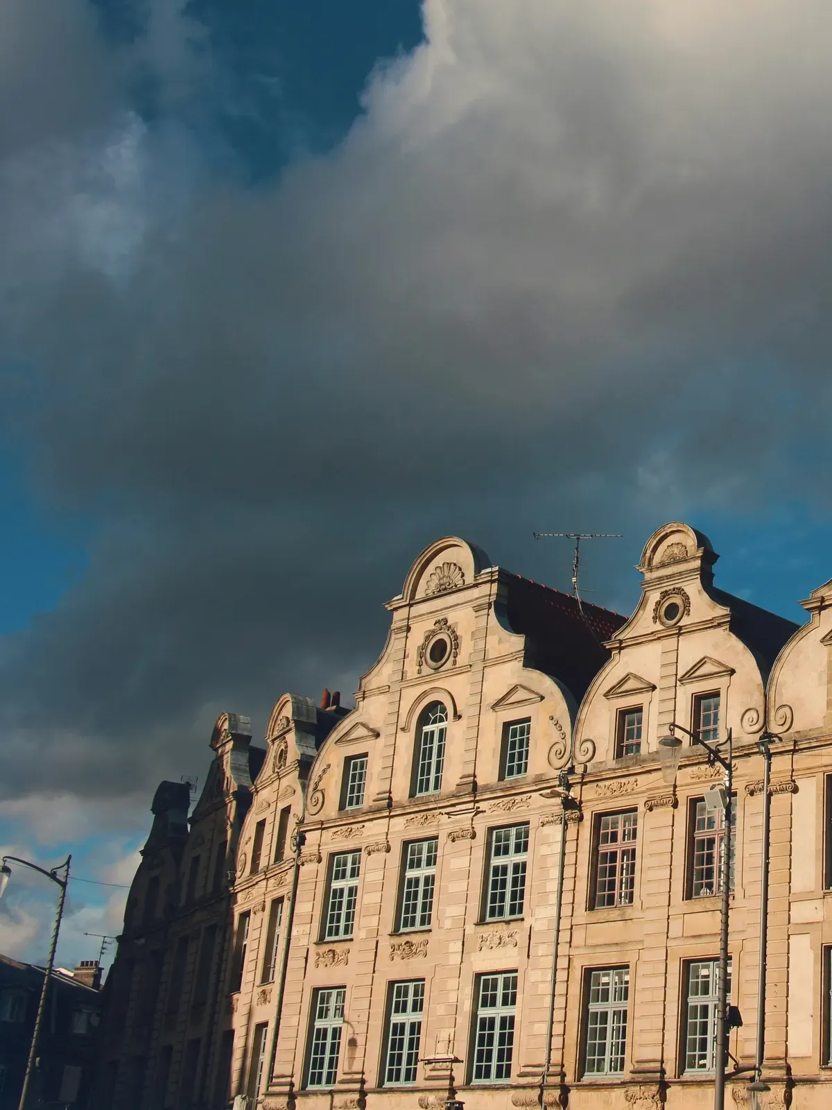 Habitations houses typical of Arras